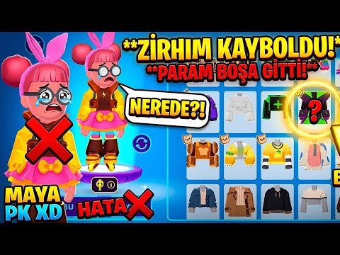 MOR ZIRHI ALIRKEN DOLANDIRILDIM MI?! 💸 PK XD Dünyasında Büyük Şok! | MAYA PK XD