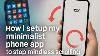 How I setup my minimalist phone app to stop mindless scrolling || Digital Minimalism screenshot 4