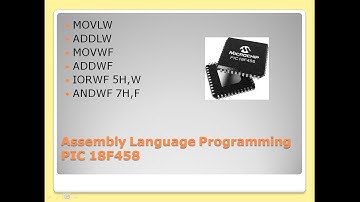 Arithmetic Instruction ADDWF