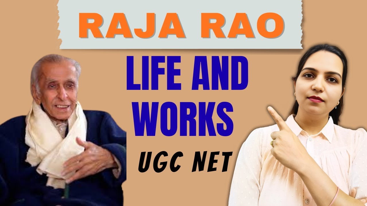 Ps Raja Rao Raja Rao Biography & Major Works Explained | UGC NET / MA English ...