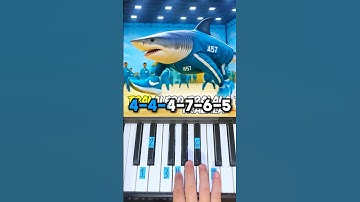 Squid Game Brainrot Song - Piano Tutorial #shorts