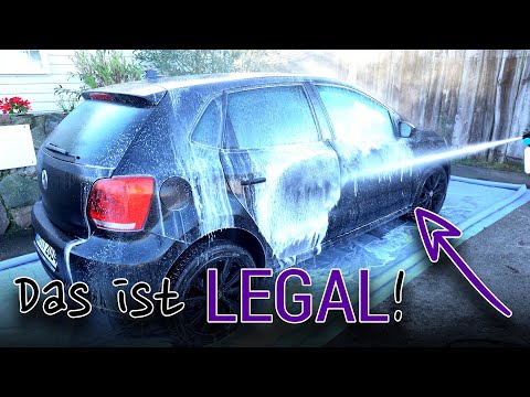 Video: Ist es illegal, Ihr Auto zu Hause zu waschen?