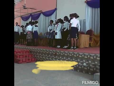 AAUA STUDENTS CHOIR AT THE UNIVERSITY FRESHER'S ORIENTATION 2020 SET