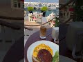 🌿 Perfect Breakfast by the Waterfront 😍☕ Morning Vibes 💚🌊 Relaxing Cafe View You Need to See✨
