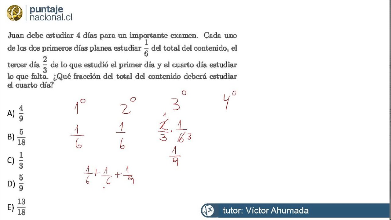 Matemáticas Pregunta 22206 preamble