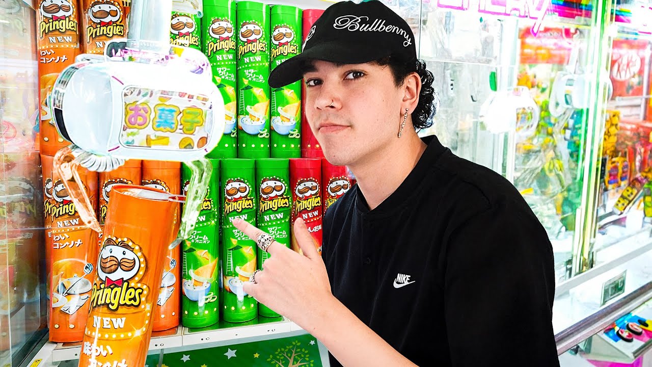 24 Horas COMIENDO de MAQUINAS JAPONESAS