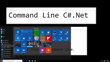 Command Line C#.Net