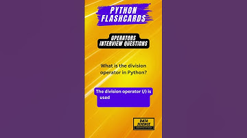 Python Operators Interview Questions #shorts #python #datascience #machinelearning #programming 6