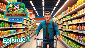 Manage Supermarket Simulator 👉 Part 1 / Starting My New Shop / Mobile Gameplay HD