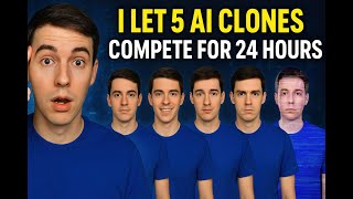 I Let 5 AI Clones of Myself Compete for 24 Hours – Here’s What Happened…