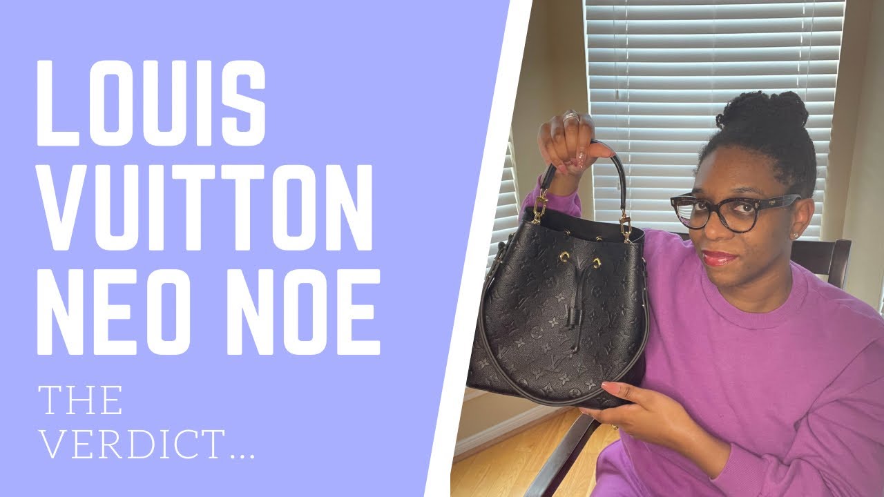 LOUIS VUITTON EIMPRENTE NEONOE BAG REVIEW #levoutique