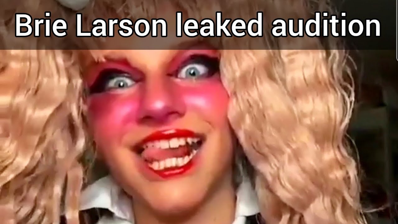Brie Larson leaked audition !