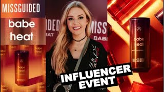 NEW MISSGUIDED BABE HEAT PERFUME REVIEW + INFLUENCER EVENT LAUNCH PARTY | Soki London screenshot 4