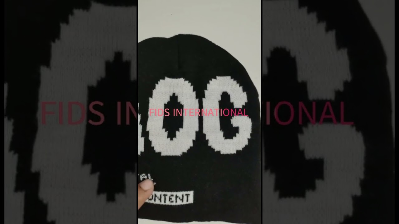 Custom knitted beanie!