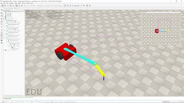 Mobile Manipulator Robot | Redundancy Resolution - MAPM | Rectangular Trajectory | CoppeliaSim