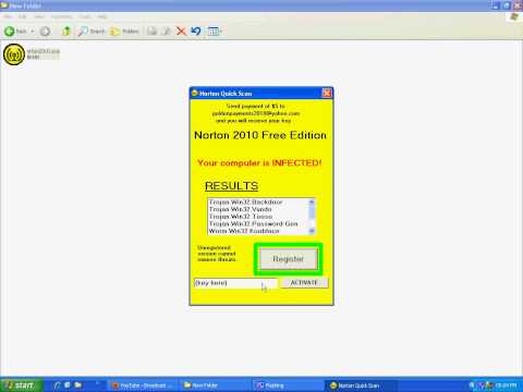 Fake Norton in VB6