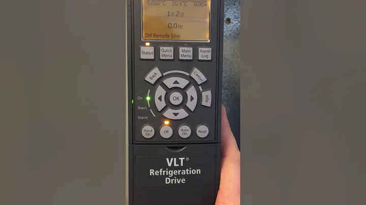 Danfoss VLT Refrigeration Drive - Bypass frequencies