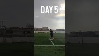 Day 5 training to become a pro football player #football #soccer #descipline #day5 #proplayer 😮‍💨😮‍💨