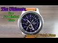 Freebie Alert Galaxy Watch/Galaxy Watch Active 2 Ultimate Analog Watch Face