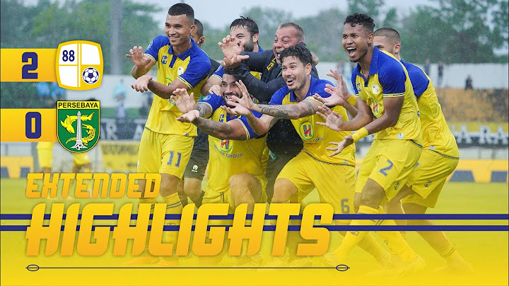EXTENDED HIGHLIGHTS : PS BARITO PUTERA vs Persebaya Surabaya