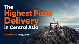 The Highest Pizza Delivery in Central Asia | Dodo Pizza Kyrgyzstan
