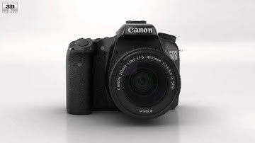 Canon EOS 70D 3D model by 3DModels.org