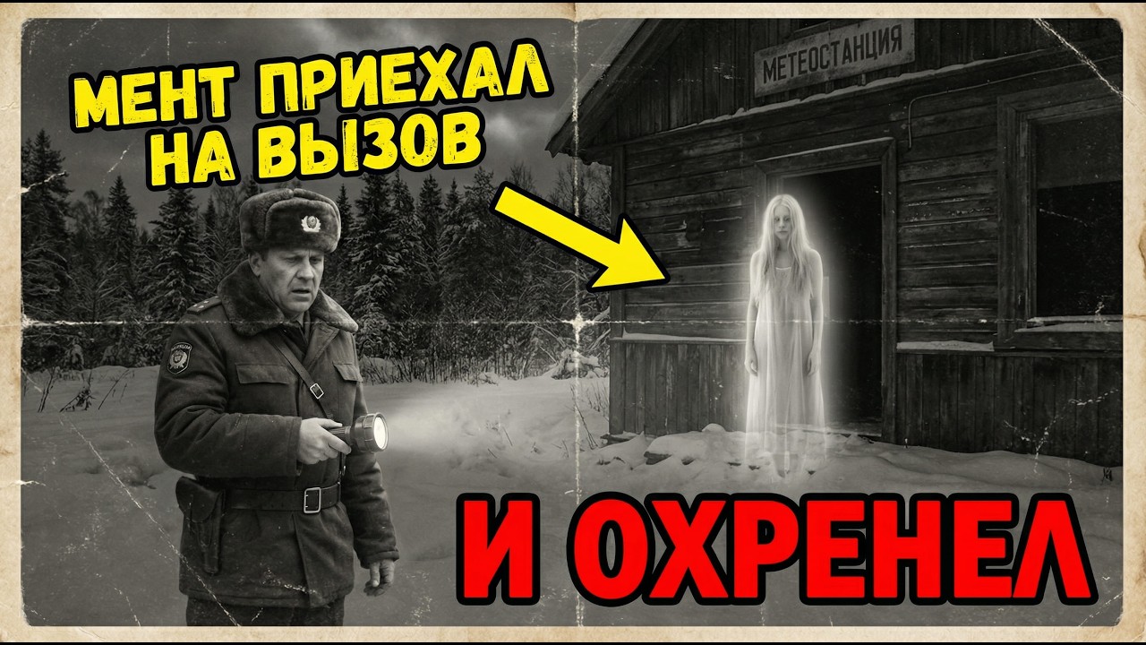 МЕНТ приехал на заброшенную станцию. Там его ЖДАЛИ