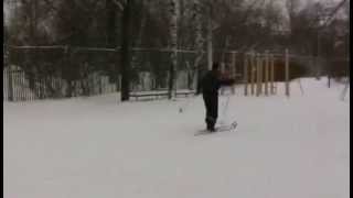 видео Способы передвижения на лыжах