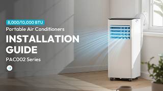 ① PAC002: Unboxing & Installing Your Portable Air Conditioner