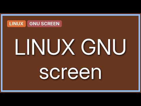 Running Linux commands in the background: ampersand (&) or screen (2 Solutions!!)