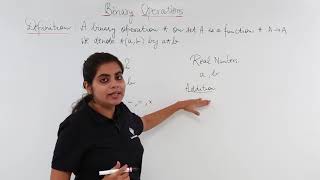 Class 12th – Overview of Binary Operations | Relation and Functions | Tutorials Point