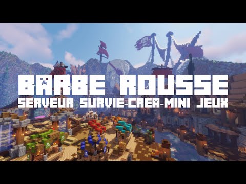 Trailer Barbe Rousse - Serveur Minecraft Survie/Crea/Mini-jeux