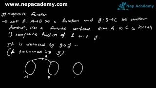 Grade 10, Optional Mathematics for Nepali Students - #3 Composite Function Overview