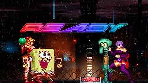 MUGEN Request: Spongebob & Carol Stanzack Vs Squidward & Ayane