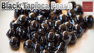 How to Cook Black Tapioca Pearls | Boba Pearls | KitcheNet Ph