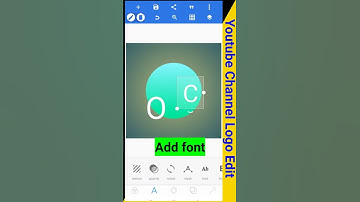 Simple Youtube Channel Logo Edit || Youtube Channel Logo In Pixellab #shorts