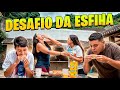 Desafio da comida com a famlia toda