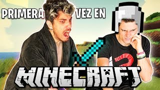 MI PRIMERA VEZ en MINECRAFT | Álex Segura LR