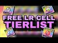 RANKING EVERY FREE LR CELL || Tokyo Ghoul Break The Chains ||