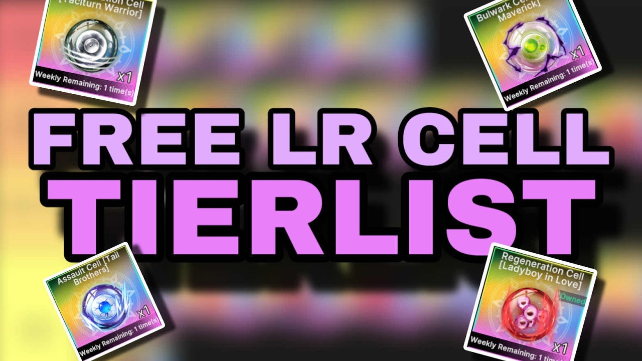 RANKING EVERY FREE LR CELL || Tokyo Ghoul Break The Chains ||