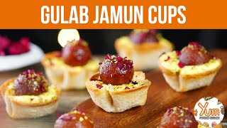 Delicious Gulab Jamun Cups Recipe: A Sweet Twist on a Classic Dessert! by Yum 604 views 3 weeks ago 2 minutes, 45 seconds