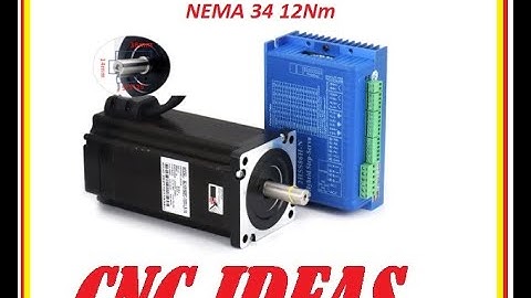 CONEXIÓN Y CONFIGURACION SERVOMOTOR NEMA 34 12Nm