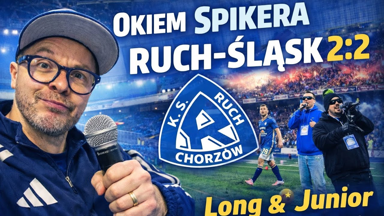 VLOG#3 MECZ RUCH-ŚLĄSK / OKIEM SPIKERA 
