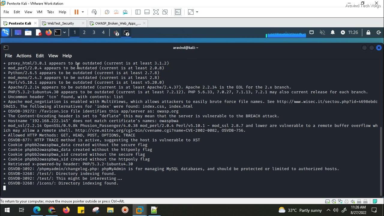 How to use nikto tool in kali linux youtube