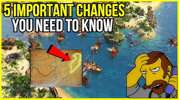 5 Important Changes In AOE3DE You Should Be Aware Of