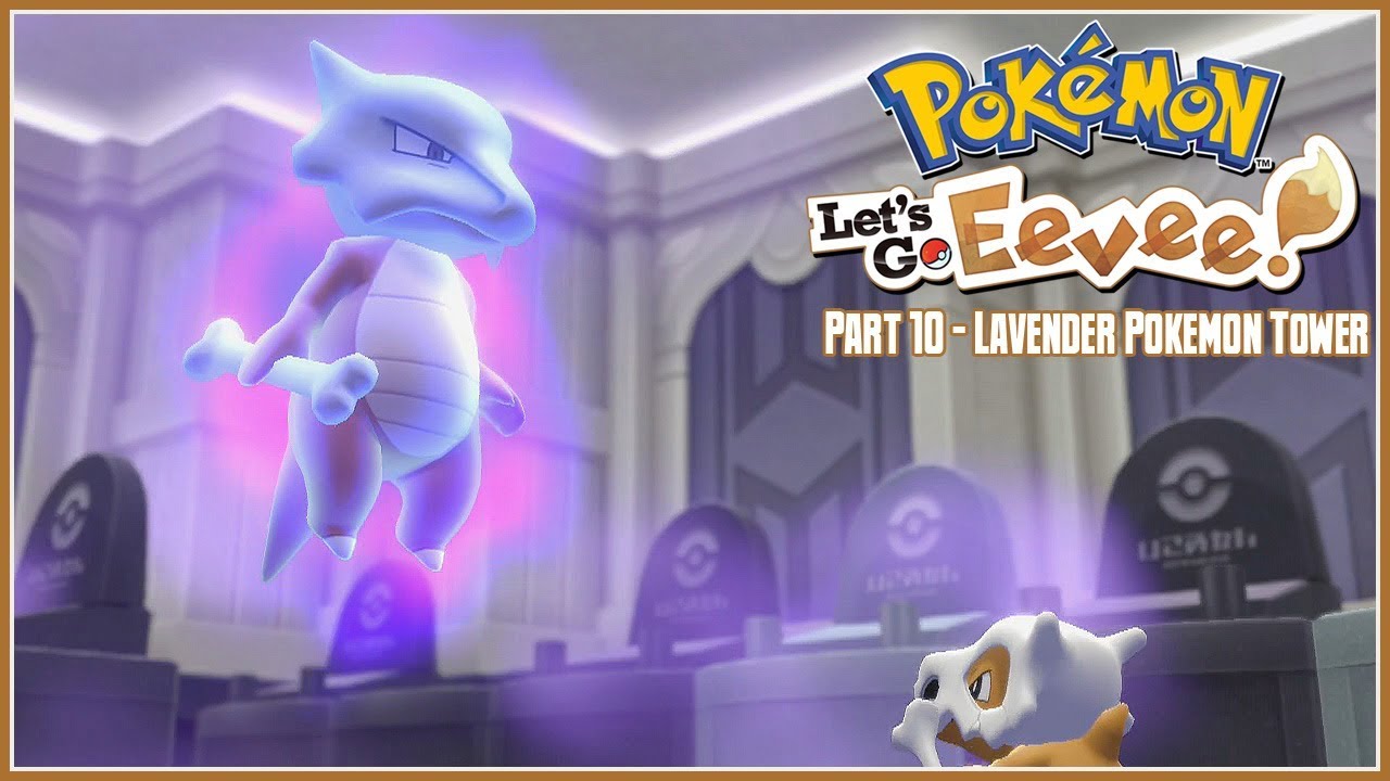 Pokémon Let's Go Lavender Town and Pokémon Tower - available Pokémon, items  and trainers