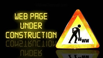 Web Page Under Construction