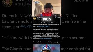 Dexter Lawrence Trade Request EPS:74 #nfl #dexterlawrence #giants