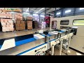 Bottom pull facial tissue production line Soontrue tissue machine