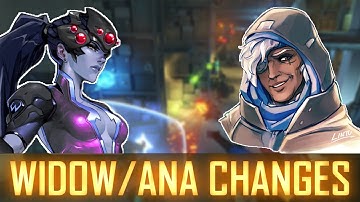 Ana Nerfed, Widow/Junkrat Buffs & UI Improvements - Overwatch PTR Changes 22nd September 2016